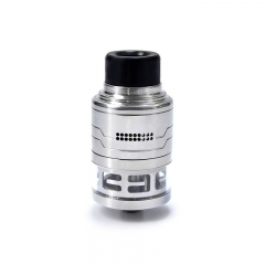 Authentic Hcigar Fodi 316SS RDTA 24mm Atomizer - Silver