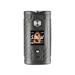 Authentic YiHi SX mini G Class YiHi SX550J  200W TC VV Box Mod Carbon Fiber - Black