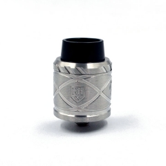 Royal Hunter X 24mm Stainless Steel Rebuildable Dripping Atomizer - Silver