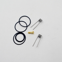 Druga Style 24mm CSS Rebuildable Dripping Atomizer - Brass