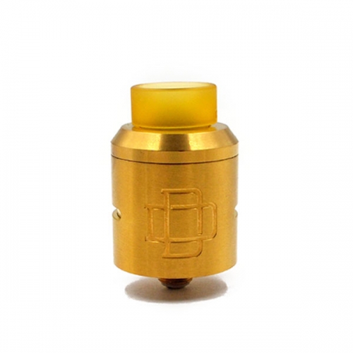 Druga Style 24mm CSS Rebuildable Dripping Atomizer - Brass
