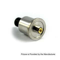 Speed Revolution Style 18mm 316SS RDA Rebuildable Dripping Atomizer w/ Bottom Feeder Pin by SER - Silver