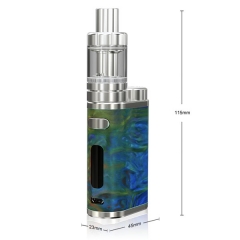 Authentic Resin Eleaf iStick Pico with melo 3 mini VW TC Box Mod Kit - Random Color