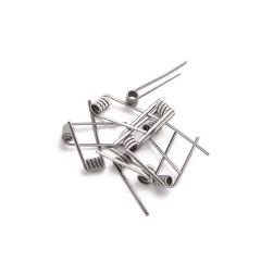 LTQ 0.45Ohm Alien Clapton Coil for Rebuildable Atomizers (10-Pack) - Silver