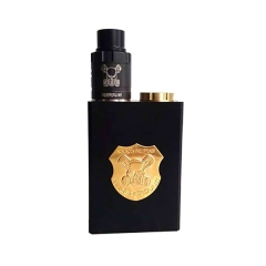 Underground Series Style 18650 Mechanical Box Mod + RDA Kit - Black