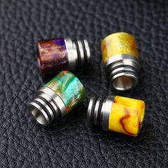 Resin 510 Drip Tip 1pc - Multicolor