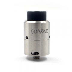 Govad Style 24mm RDA Rebuildable Dripping Atomizer - Silver