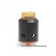 Authentic Desire Rabies 24mm RDA Rebuildable Dripping Atomizer - Black