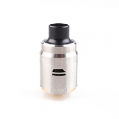 Loki 24mm Rebuildable Dripping Atomizer RDA - Silver