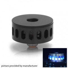 FDX Blue LED Light Illuminator w/ Heat Sink 24mm for Electronic Cigarettes - Blue