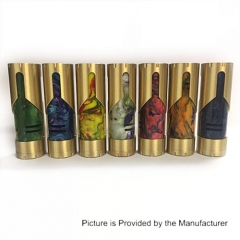 Freya Style 24mm 18650 Mechanical Mod - Brass