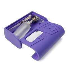 Boxer Style 18650 Bottom Feeding Mechanical Mod - Blue