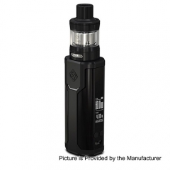 Authentic Wismec Sinuous P80 80W TC VW Variable Wattage Box Mod + Elabo Mini Tank Kit- Black