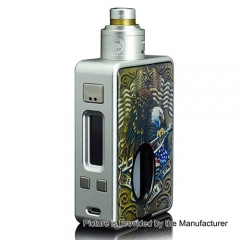 Authentic Hcigar VT Inbox DNA 75W TC VW Varible Wattage Box Mod + Maze V1.1 22mm RDA - Silver