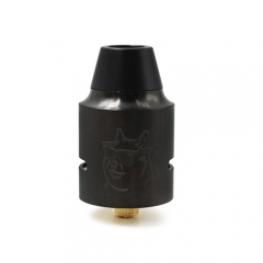 Doge V4 Style 24mm RDA Rebuildable Dripping Atomizer - Black