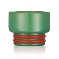 Glass Wide Bore Drip Tip for SMOK TFV8 Clearomizer - Green