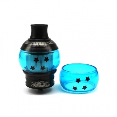 Dragon Ball Style 24mm RDTA Rebuildable Atomizer - Blue