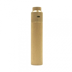 MMK Style Mechanical Mod + Mini Comply Battle Style RDA Kit - Brass