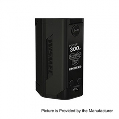 Authentic Wismec Reuleaux RX GEN3 300W TC VW Variable Wattage Box Mod - Black