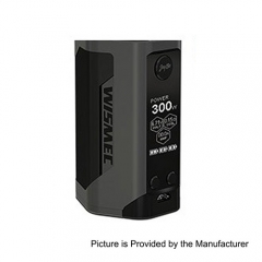 Authentic Wismec Reuleaux RX GEN3 300W TC VW Variable Wattage Box Mod - Gun Metal