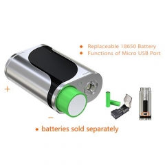 Authentic Eleaf iStick Pico 25 85W TC VW Variable Wattage Mod - Black + White