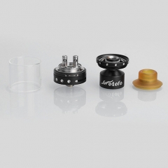 Authentic Wotofo The Viper RTA Rebuildable Tank Atomizer - Black