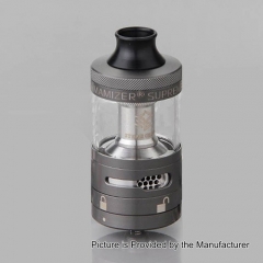 Authentic Steam Crave Aromamizer Supreme V2 25mm RDTA Rebuildable Dripping Tank Atomizer - Gun Metal