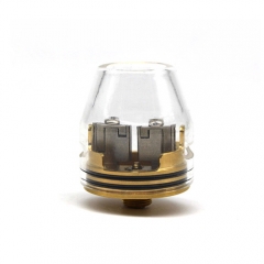 Kryten Style 24mm RDA Rebuildable Dripping Atomizer - Gold