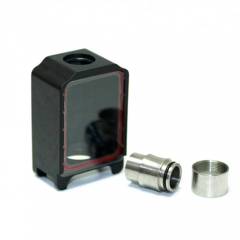 SXK A-tank for BB Box Mod 5ml w/2 Coil Adapter - Black