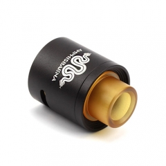 Amphisbaena Style 24mm RDA Rebuildable Dripping Atomizer - Black