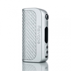 Authentic Asvape Strider 80W TC VW APV Box Mod 18650/26650 - Carbon Fiber Silver