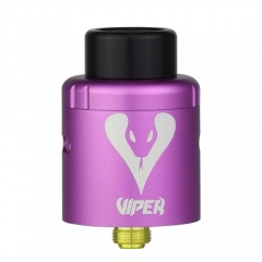 Authentic Vapjoy Viper BF 24mm RDA Rebuildable Dripping Atomizer w/ Squonk Pin - Purple