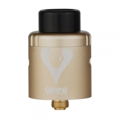 Authentic Vapjoy Viper BF 24mm RDA Rebuildable Dripping Atomizer w/ Squonk Pin - Champange