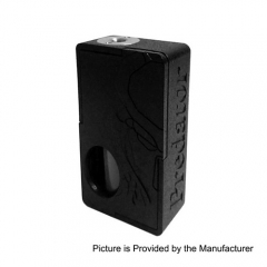Authentic Yiloong Predator 3D Print BF Squonk 13ml Capacity Mechanical Box Mod - Black