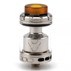 Authentic ADVKEN Manta 3ml/ 4.5ml RTA Rebuildable Tank Atomizer - Silver