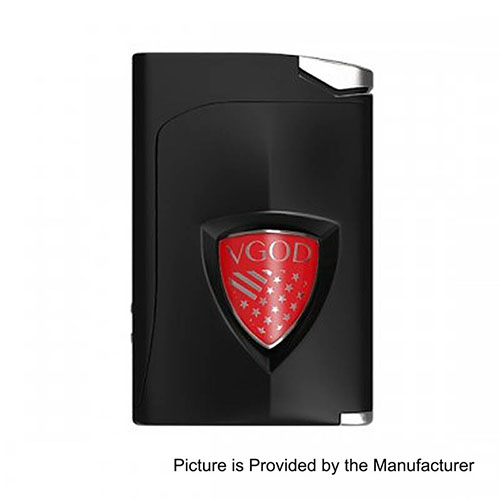 Buy Authentic VGOD Elite 200W TC VW Variable Wattage Box Mod - Black