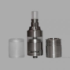 KA V7 23mm Nano Styled RTA Rebuildable Tank Atomizer - Silver