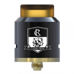 Combo Style RDA 25mm Rebuildable Dripping Atomizer - Black