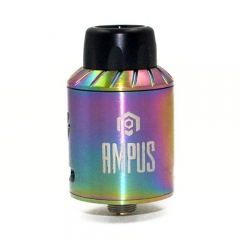 Ampus Style Screwless 24.5mm RDA Rebuildable Dripping Atomizer - Rainbow