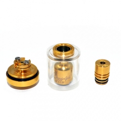 Doggy Styled 2K16 RTA 3.5ml Rebuildable Tank Atomizer - Gold