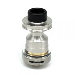 Petri Style 24mm 316SS RTA Rebuildable Tank Atomizer - Silver