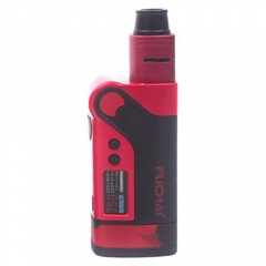 Authentic Sigelei Fuchai Vcigo K2 175W TC VW APV Box Mod + Cubic RDA Kit - Red