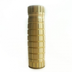 Armageddon Styled 18650 Mechanical Mod - Brass