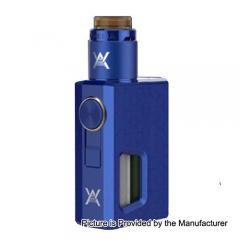 Authentic Athena Squonk Mechanical Box Mod + BF RDA Squonker Kit /6.5ml  - Blue