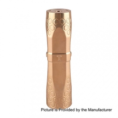 GLM V2.5 Style 18650/20700 Hybrid Mechanical Mod - Brass