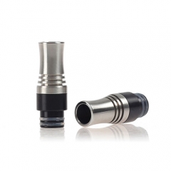 510 Stainless Steel Drip Tip 1pc - Silver