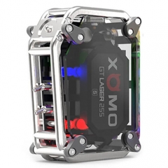 Authentic XOMO GT Laser 150W 3500mAh Box Mod - Silver