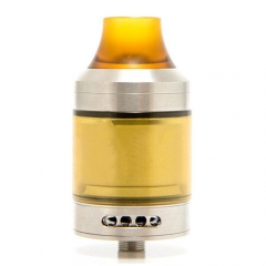 Sherman V3 Style 316SS RTA 28mm Rebuildable Tank Atomizer - Silver