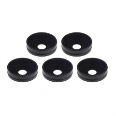 Protective POM Ring for 24mm Atomizers (5-Pack) - Black