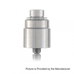 YFTK Entheon RDA Rebuildable Dripping Atomizer w/ BF Pin - Silver